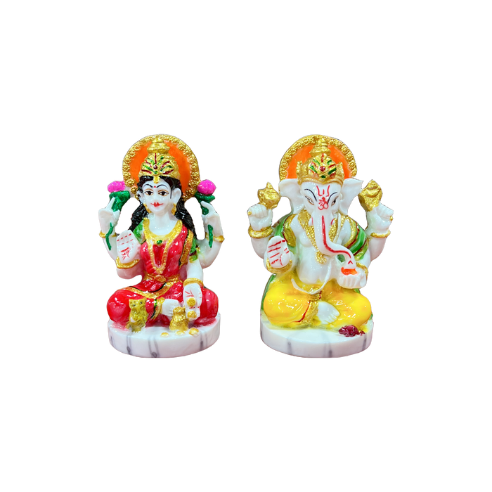 Divine Laxmi Ganesh Combo 4''