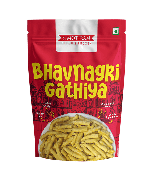 S Motiram Bhavnagri Gathiya 400g