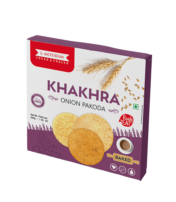 S Motiram Onion Pakoda Khakhra 200g