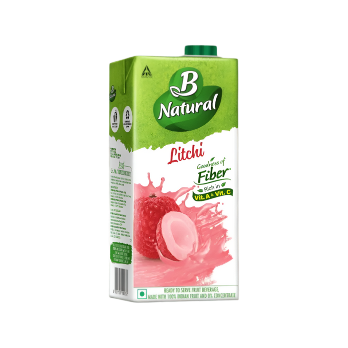 B Natural Lychee Juice 1L