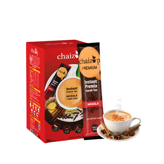 Chaizup Instant Masala Tea Premix (12 Sachets) 240g