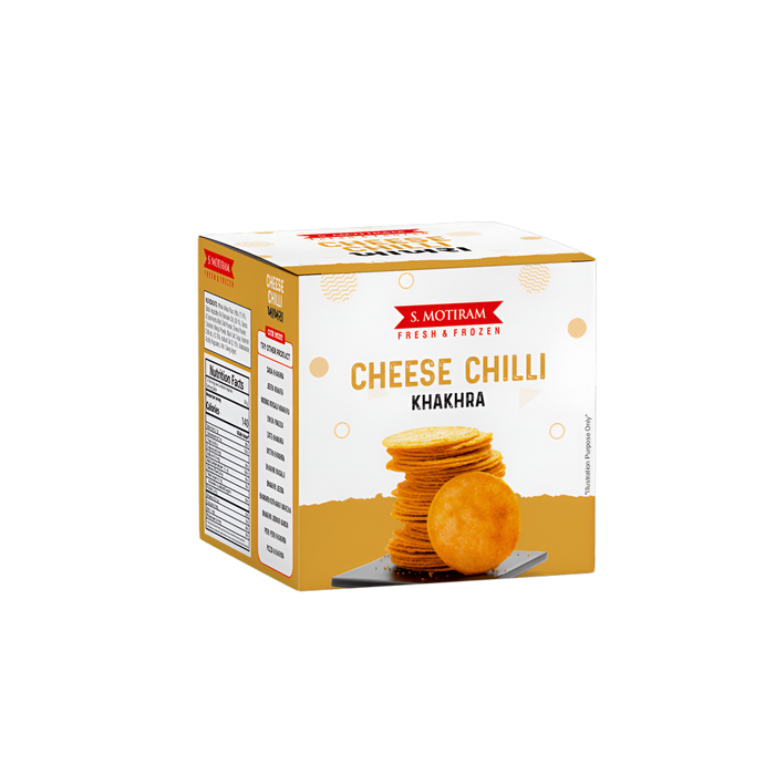S Motiram Cheese Chilli Khakhra 50g