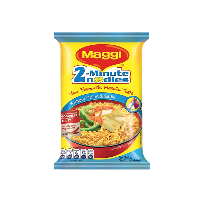 Maggi 2-Minute Noodles Without Onion and Garlic 70g50