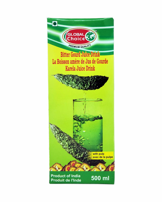 Global Choice Bitter Gourd Juice Drink 500ml (Karela Juice) - Juices | indian grocery store in waterloo