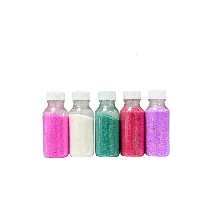 Divine Rangoli Powder (Multi-colour) - Set Of 5