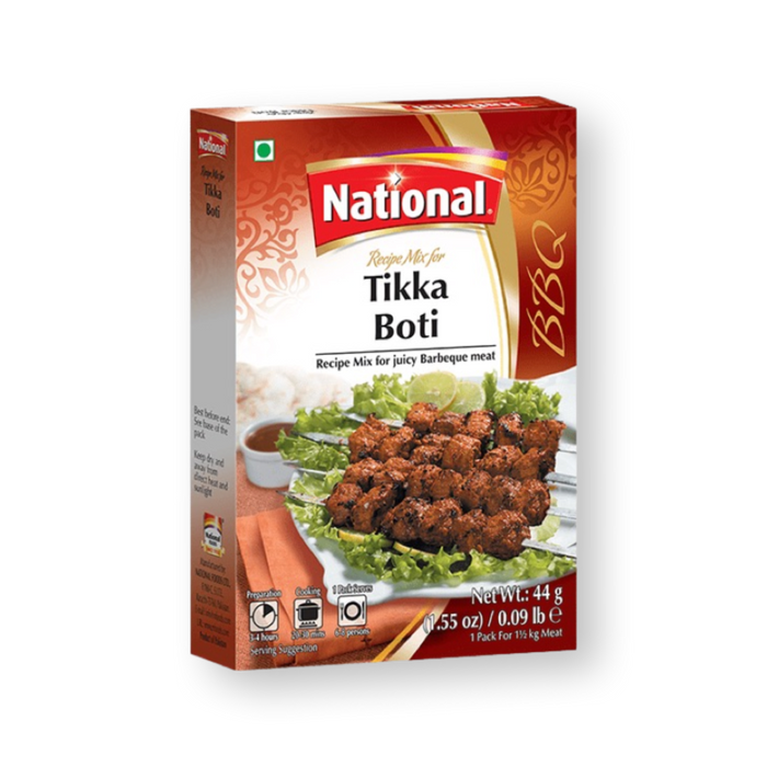 National Seasoning Mix Tikka Boti 44g - Spices | indian grocery store in brampton