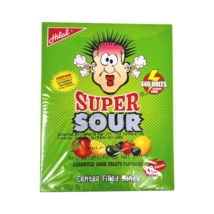 Hilal Super Sour Candy 70pcs - Candy - bangladeshi grocery store in canada