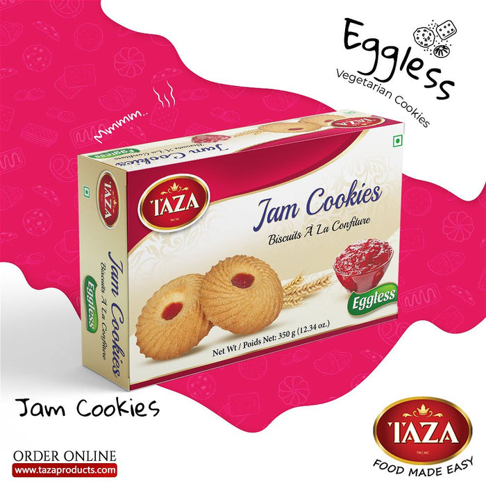 Biscuits à la confiture Taza (sans œufs) 350g