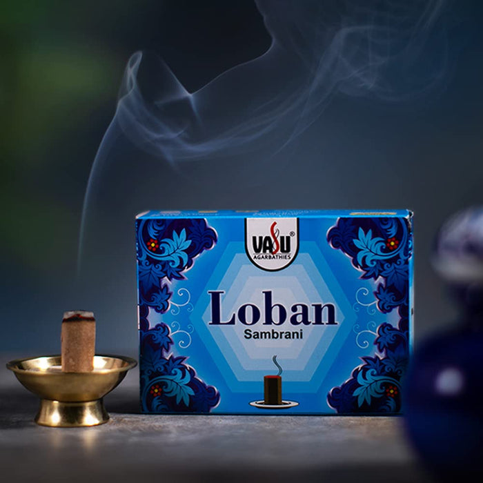Vasu Loban Sambrani Dhoop (40 unités)
