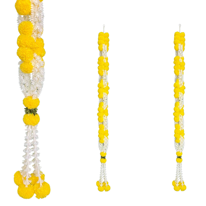 Guirlande de soucis-grae jaune