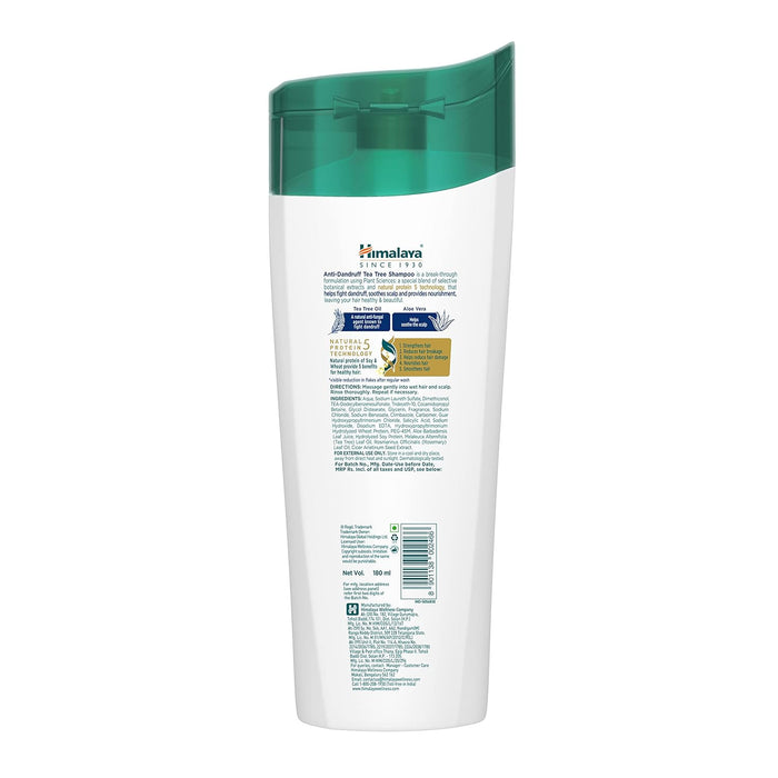 Shampoing antipelliculaire Himalaya à l'arbre à thé 180 ml