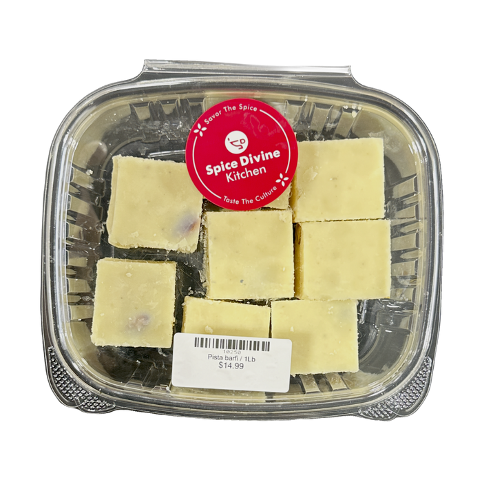 Barfi divin à la pistache