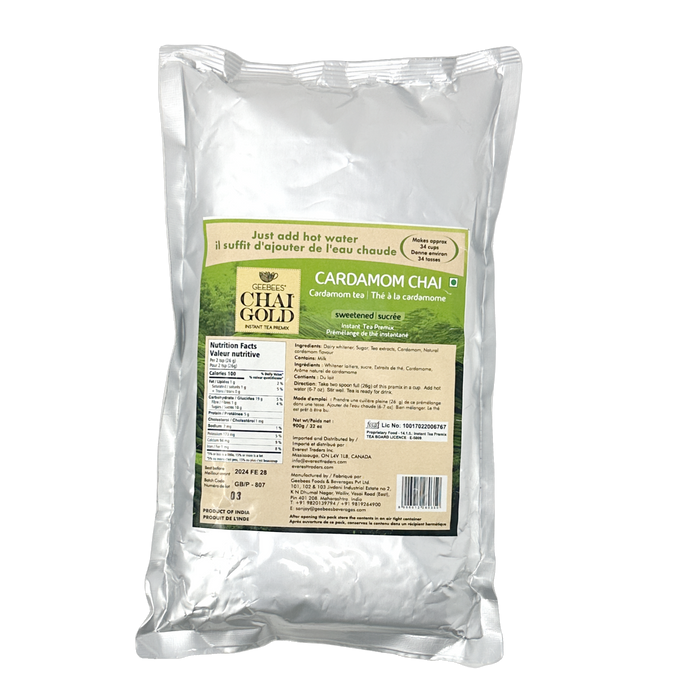 GeeBees Chai Gold Instant Cardamom Chai