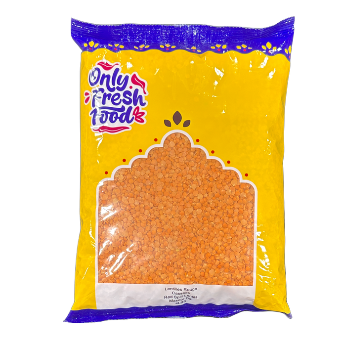 Only Fresh Food Masoor Dal (Red Split Lentils) 4lbs
