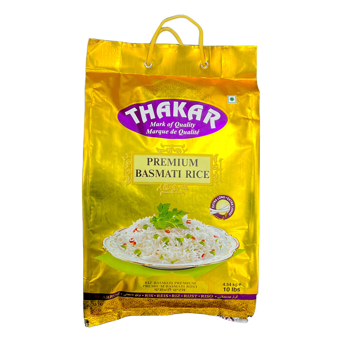 Riz basmati de qualité supérieure Thakar 10 lb