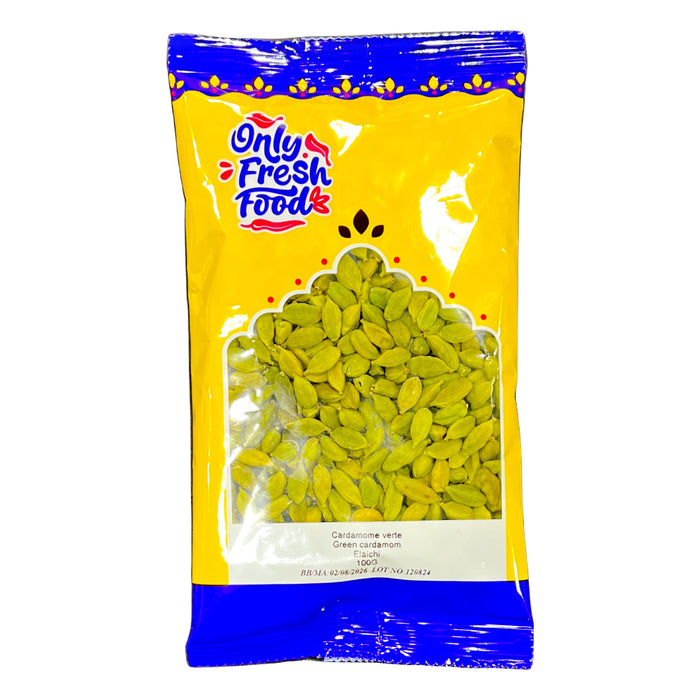 Cardamome verte fraîche uniquement, 100 g
