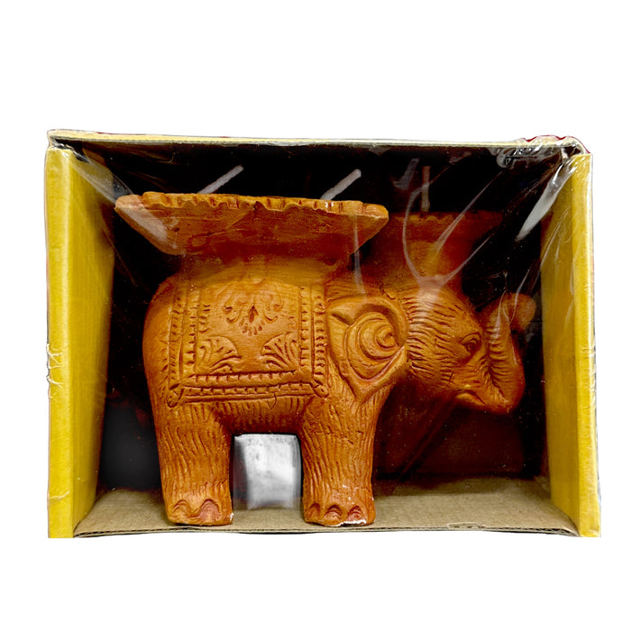 Diya Éléphant Divin (5 Lampes)