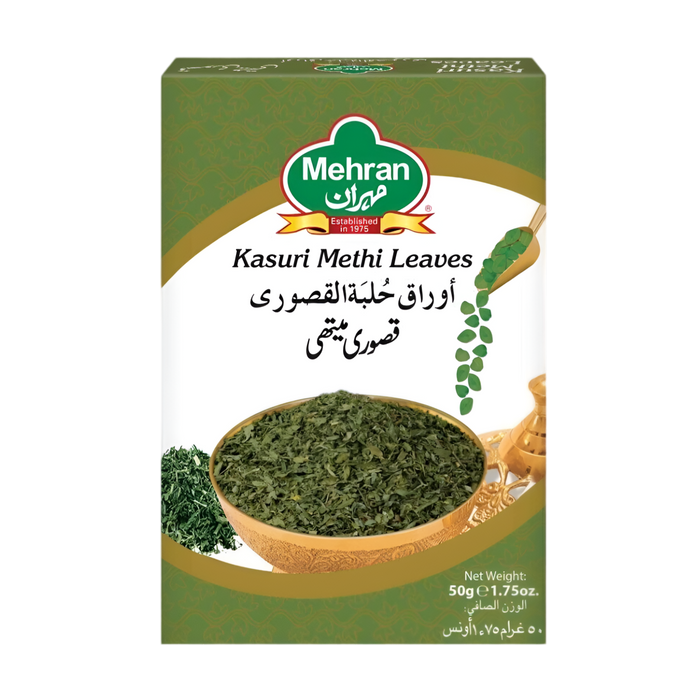 Feuilles de fenugrec Mehran Kasuri Methi (50 g)