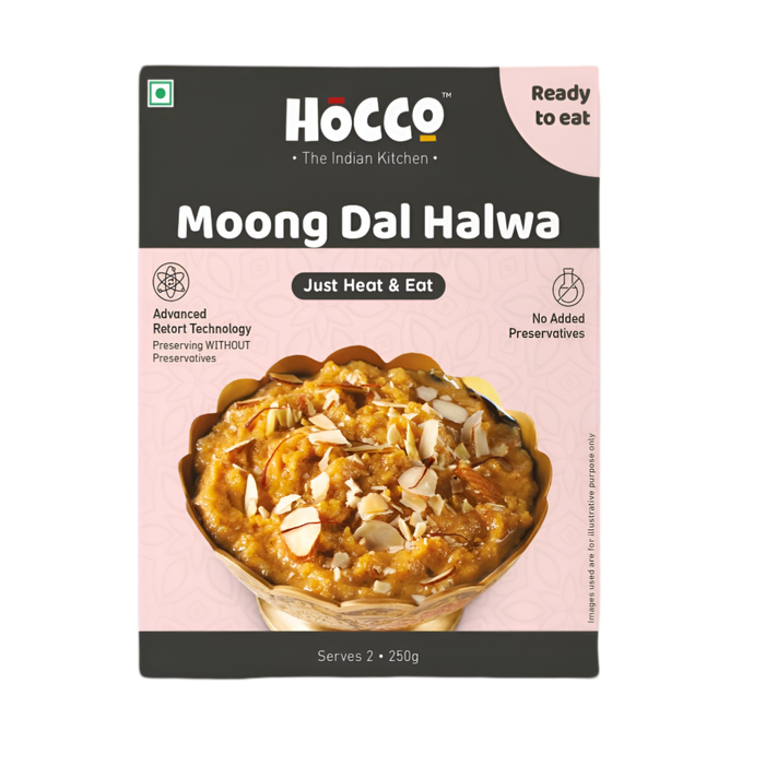 Halwa de lentilles mungo Hocco prêt à consommer 250 g