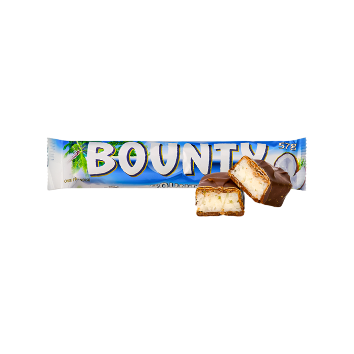 Barre chocolatée Bounty 75 g