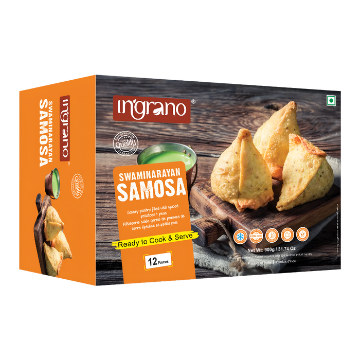 Ingrano Swaminarayan Samosa (12 Pièces) 900g