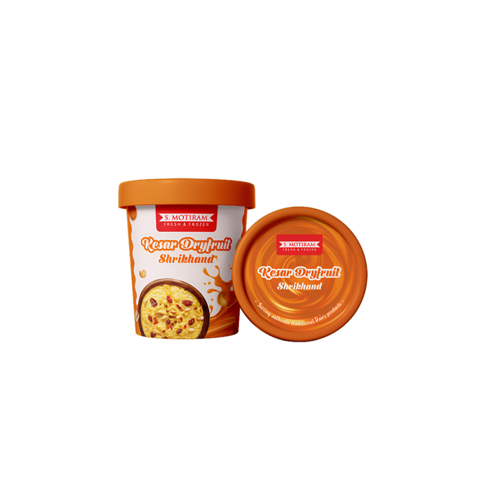 S Motiram Kesar Shrikhand aux fruits secs 500g