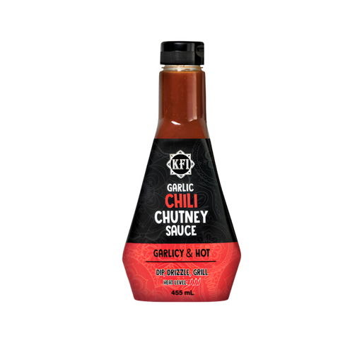 KFI Spicy Garlic Chili Chutney Sauce 455ml - Chutney | indian grocery store in belleville