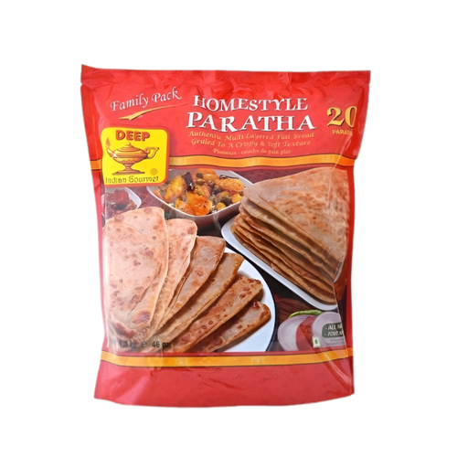 Deep Homestyle Paratha Family Pack Plus 1.3kg — ready-to-cook flaky parathas