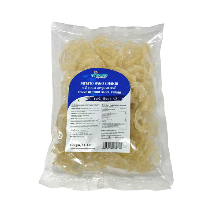 Ol'Tymes Potato Sago Chakri - Fryums - Spice Divine