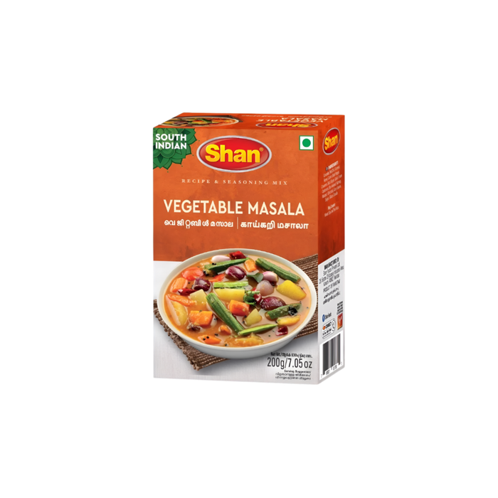 Shan South Indian Vegetable Masala 165g