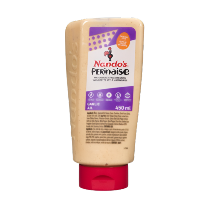 Sauce périnaise Nando's, style mayonnaise, 450 ml
