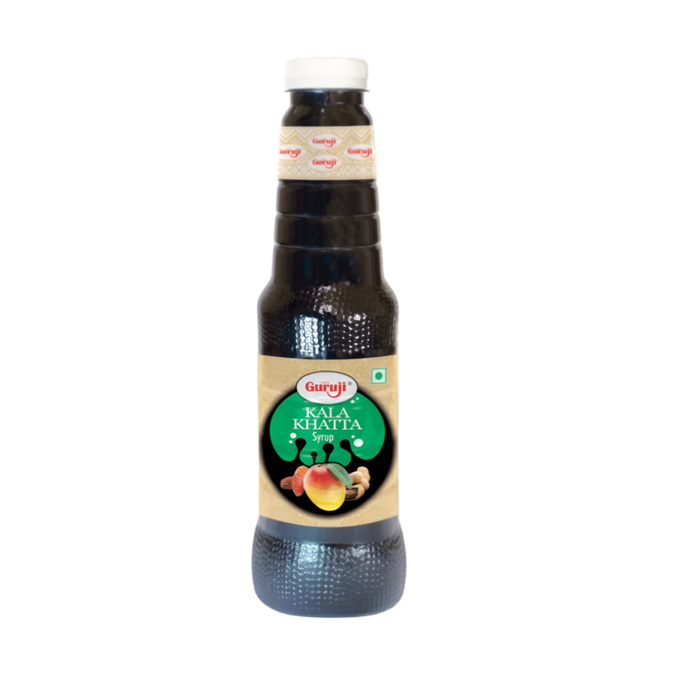 Shree Guruji Kala Khatta Syrup 750ml