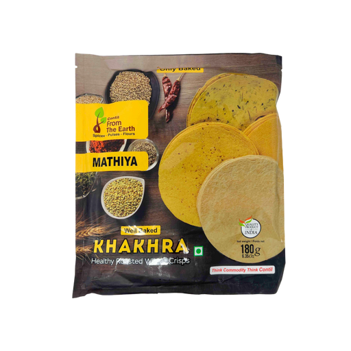 From The Earth Mathiya Khakhra 180g - Snacks - kerala grocery store in canada