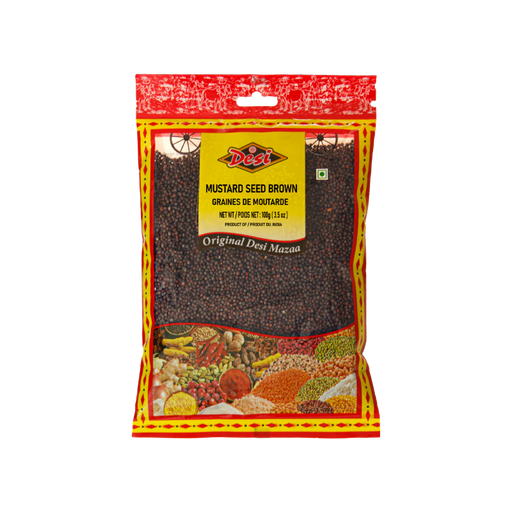 Desi Mustard Seed Brown 100g - Spices - sri lankan grocery store near me