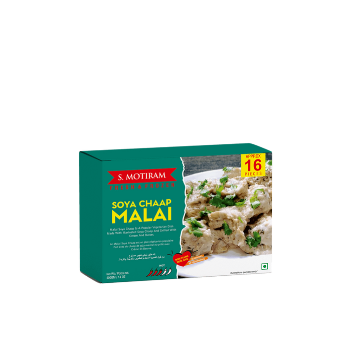 S Motiram Malai Soja Chaap 400g