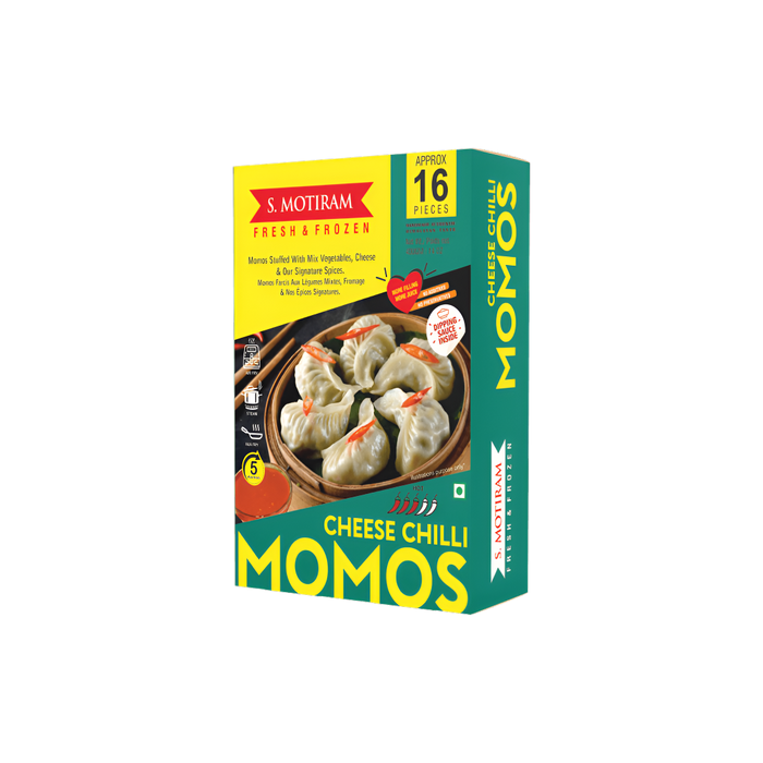 S. Motiram Cheese Chilli Momos 400g