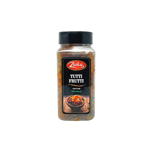 Zaika Tutti Frutti 290g — colorful candied papaya pieces in retail pack