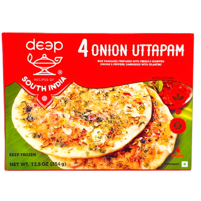 Deep Onion Uttapam (4Pcs) 354g
