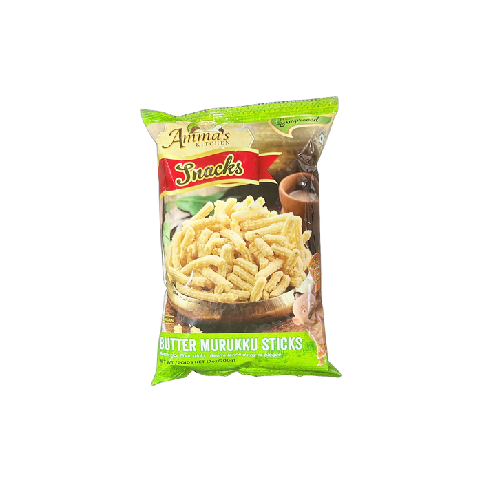 Amma's Kitchen Beurre Murukku Sticks 200g