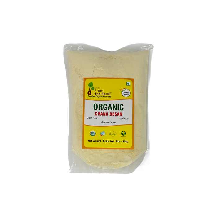 Farine de pois chiches bio From The Earth (900 g)