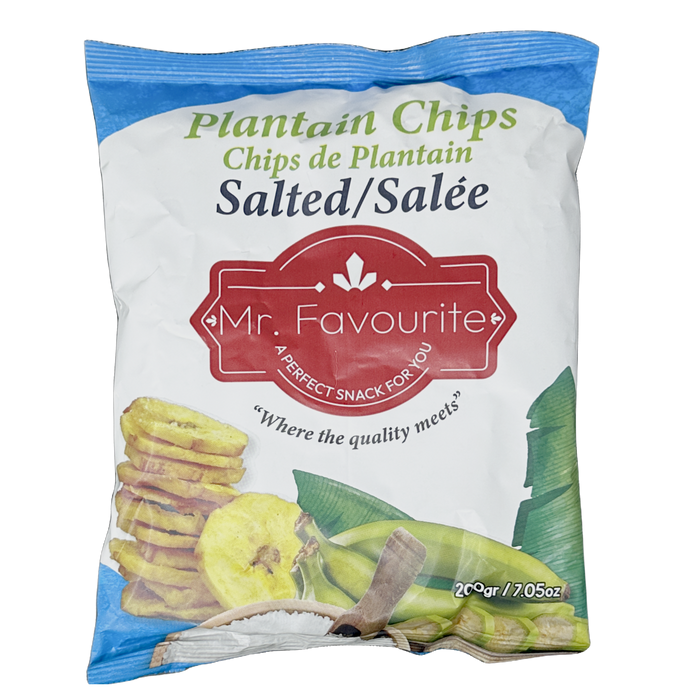 Chips de plantain salées Mr. Favourite 200 g