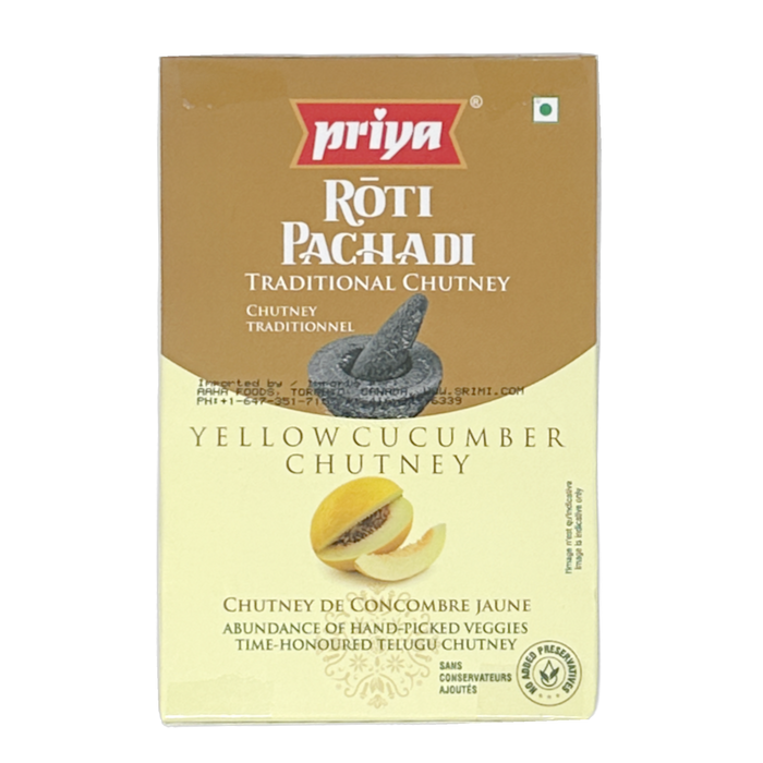 Chutney de concombre jaune Priya 100 g