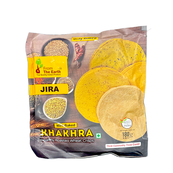 De la Terre Jira Khakhra 180g