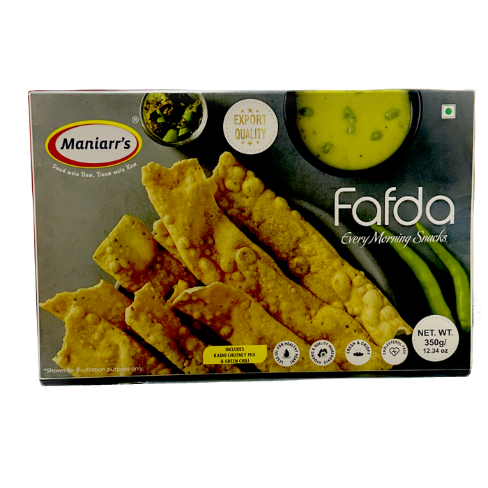 Fafda de Maniarr avec Kadhi et piment vert 350 g
