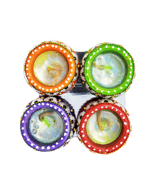 Large Matka Diya Set of 4 - Prayer (Pooja) | indian grocery store in guelph