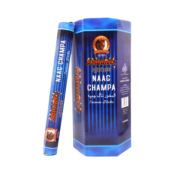 Amdano Naag Champa Agarbatti (Single) - Incense Sticks | indian grocery store in scarborough