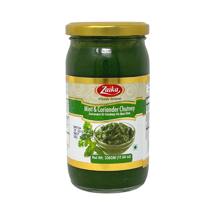 Zaika Mint and Coriander Chutney 330g - Chutney | indian grocery store in sudbury