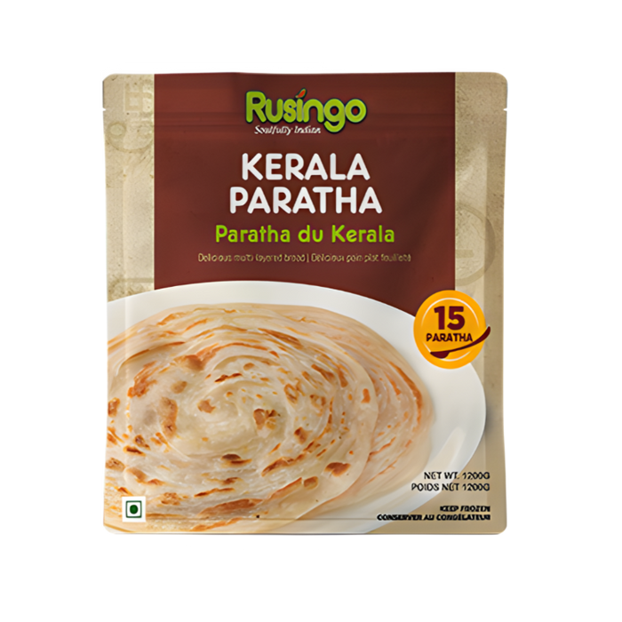 Rusingo Kerala Paratha 1.2kg (15 Pc) - Frozen | indian grocery store in waterloo