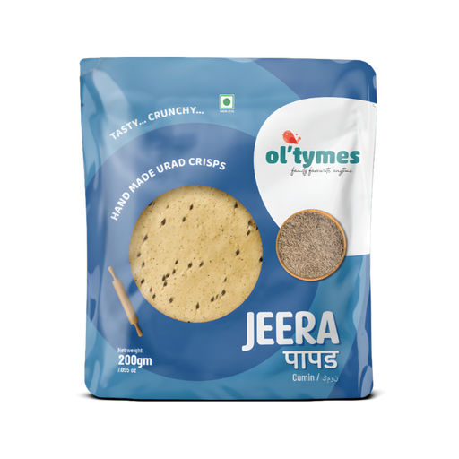 Ol'tymes Jeera Papad 200g - Papad | indian grocery store in Ottawa