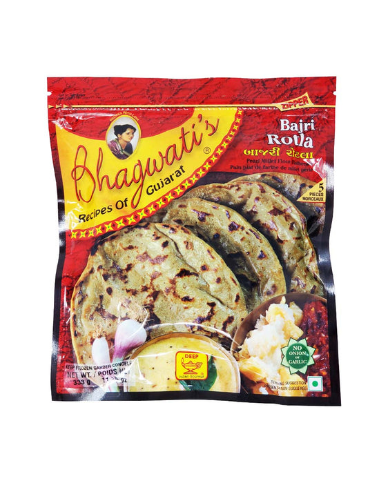 Bhagwatis Bajri rotla 333g - Frozen | indian grocery store in north bay